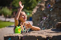 Bublifuky - Stroj na bubliny žabka/hrošík, assort