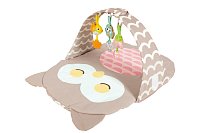 Hrací deka s hrazdičkou - Sova Oskar