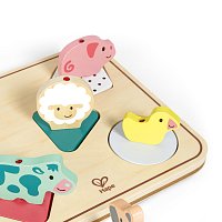 Puzzle se zvuky na desce - Zvířátka