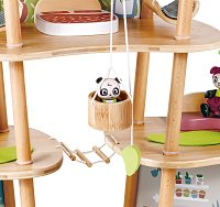 Bambusový domeček pro pandy