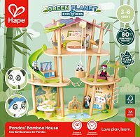 Bambusový domeček pro pandy