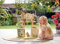 Bambusový domeček pro pandy