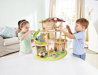 Bambusový domeček pro pandy