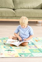 Velká skládací podložka s abecedou