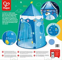 Dětský stan s LED osvětlením - Hvězdná noc