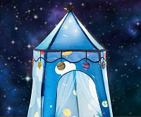 Dětský stan s LED osvětlením - Hvězdná noc