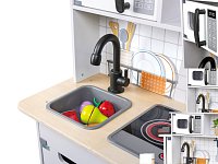 Moderní kuchyňka se světly a zvuky