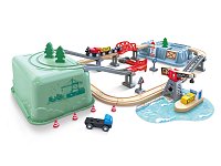 Vláčikodráha v boxe - Prístav