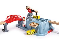 Vláčkodráha set v boxu - Přístaviště