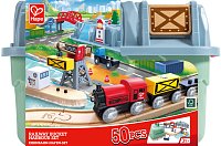 Vláčkodráha set v boxu - Přístaviště