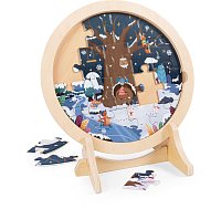 Puzzle - čtyři roční období