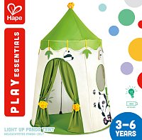 Dětský stan s LED osvětlením - Panda