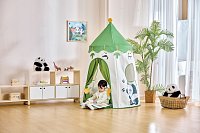 Dětský stan s LED osvětlením - Panda