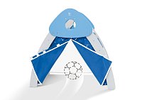 Dětská dřevěná prolézačka s žebříkem a klouzačkou 4v1