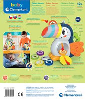 Clemmy baby - Interaktivní Tukan, poznávání ovoce a barev