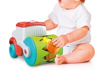 Clemmy baby - Stavební stroj, senzorický válec s měkkými kostkami