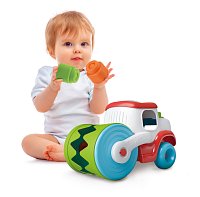 Clemmy baby - Stavební stroj, senzorický válec s měkkými kostkami