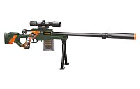 Puška AWM s patronami a pěnovými náboji 76 cm