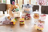 NICI přívěsek MyMochi Kočička Eepy šedá 5cm