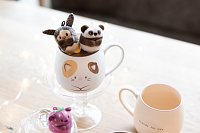 NICI přívěsek MyMochi Zajíček Pibu dortík 5cm