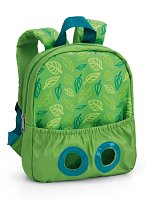 NICI Batůžek 21x26cm s plyšákem Zajíček 25cm, zelený