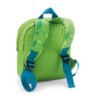 NICI Batůžek 21x26cm s plyšákem Lev 25cm, zelený