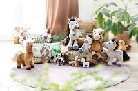 NICI plyš Pony Mony bílý 17cm, GREEN