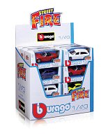 Bburago - Auta Street Fire, display 24ks, 1:43, assort