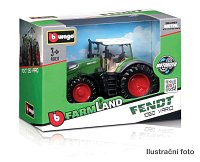 Bburago - FarmLand, Traktor se setrvačníkem, 10cm, assort