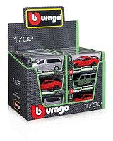 Bburago - Auta HOBBY, display 18ks, 1:32, assort