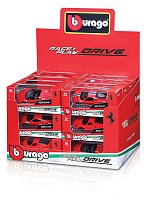 Bburago - Auta Race+Play DRIVE, Ferrari, 1:64, assort