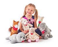 Medvídek bílý Theodor, 35cm