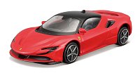 Bburago - Autá Race+Play, Ferrari, displej 12ks, 1:43, assort