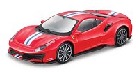 Bburago - Autá Race+Play, Ferrari, displej 12ks, 1:43, assort
