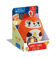 Clemmy baby - Interaktivní plyšová liška s nočním světlem a zvuky