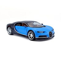 Maisto - Bugatti Chiron, modrá, assembly line, 1:24