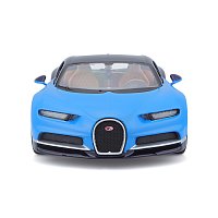 Maisto - Bugatti Chiron, modrá, assembly line, 1:24