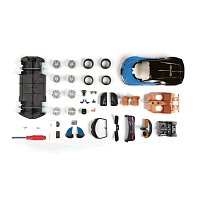 Maisto - Bugatti Chiron, modrá, assembly line, 1:24