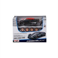 Maisto - Lamborghini Terzo Millennio, metal šedá, assembly line, 1:24