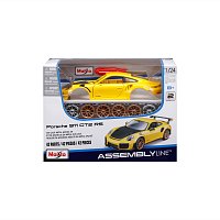 Maisto - Porsche 911 GT2 RS, žlutá, assembly line, 1:24
