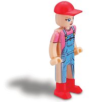 Bburago - FARMLAND, Set Stáj s koňmi a traktorem, assort