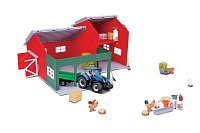 Bburago - FARMLAND, Set Stodola s traktorem, assort