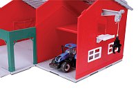 Bburago - FARMLAND, Set Stodola s traktorem, assort