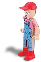 Bburago - FARMLAND, Set Stodola s traktorem, assort