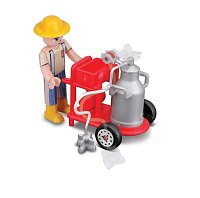 Bburago - FARMLAND, Set Farma s traktorem, assort