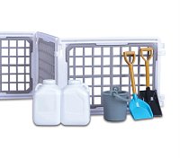 Bburago - FARMLAND, Set Farma s traktorem, assort