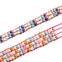 Výroba náramků ze skleněných korálků