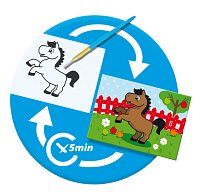 Moje první malování štětcem a vodou