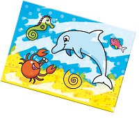 Moje první malování štětcem a vodou