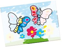 Moje první malování štětcem a vodou